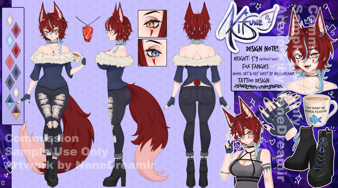 reference sheet for akitsuneisnear